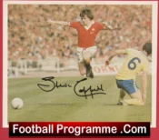 Manchester United Steve Coppell Signed Autographed Picture Man Utd