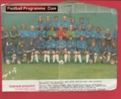 Oldham Athletic Football Club Multi Autograph Signed Team Picture 1973 1974