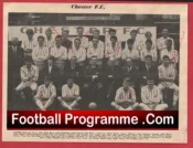 Chester Football Club Multi Autographed Signed Team 1964 1965