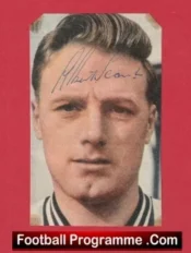Manchester United Albert Scanlon Autographed Signed Picture Man Utd Busby Babes