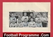 Norwich City Football Club Multi Autographed Signed Team 1951 1952
