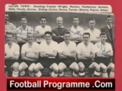 Luton Town Football Club Multi Autographed Signed Picture 1950s
