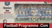 Shrewsbury Town Football Club Multi Autographed Signed 1994 1995