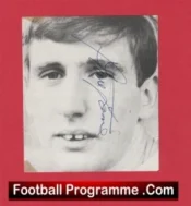Manchester United Steve James Autograph Signed Picture Man Utd 1968 – 1975