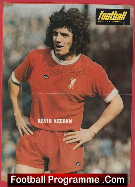 Liverpool Kevin Keegan Autographed Signed Football Picture - Image 2