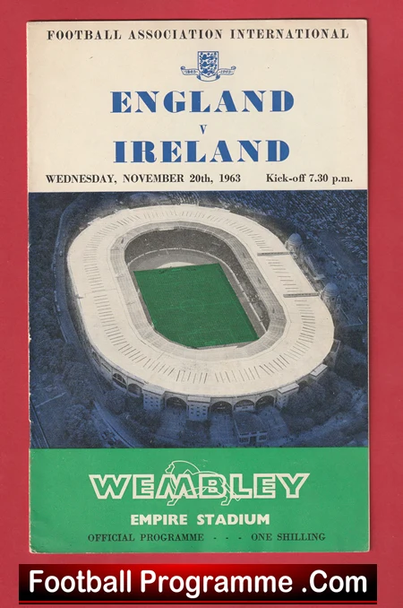 England v Ireland 1963 - Bobby Charlton - Bobby Moore - Image 2
