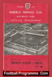 Bohemians v Chelsea 1954 – Ireland 1950s