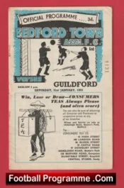 Bedford Town v Guildford City 1953 – 1950s