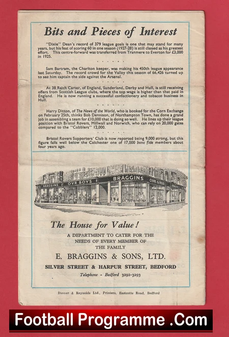 Bedford Town v Guildford City 1953 - 1950s - Image 4