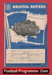 Bristol Rovers v Derby County 1953 – 1950s