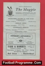 Maidenhead United v The Rest 1961 – York Road Friendly Match