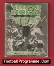 Vernons Football Handbook 1936 – 1937