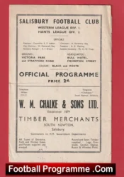 Sailsbury v Wealdstone 1950 – 1950s Amateur Cup