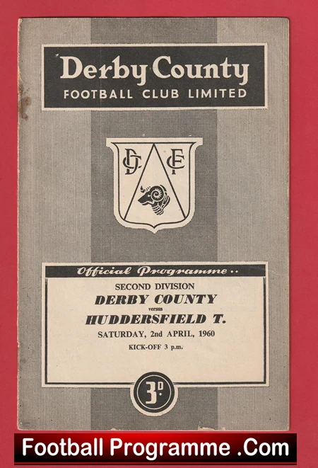 Derby County v Huddersfield Town 1960 - Image 2