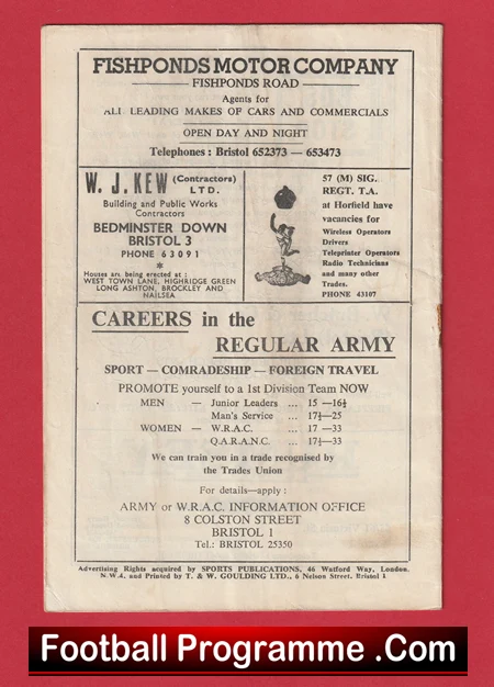 Bristol City v Huddersfield Town 1960 - Image 4