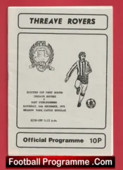 Threave Rovers v East Stirlingshire 1978 – Meadow Park Castle Douglas