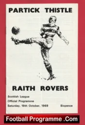 Partick Thistle v Raith Rovers 1969 – Scotland