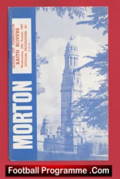 Greenock Morton v Raith Rovers 1967