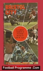 Bristol City v Fulham 1976
