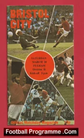 Bristol City v Fulham 1976
