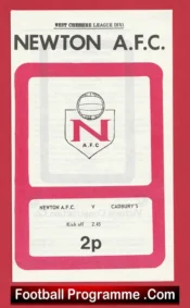 Newton v Cadburys 1973 – Wirral Senior Cup