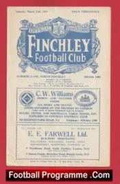 Finchley v Hounslow Town 1954 – 1950s