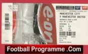 Manchester City v Manchester United 2011 – FA Cup Semi Final Ticket Wembley