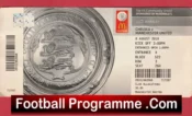 Manchester United v Chelsea 2010 – Community Shield Ticket