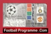 Inter Milan v Manchester United 1999 – Treble Season Football Ticket