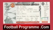 Manchester United v Basel 2003 – Football Ticket