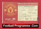 Manchester United v European X1 1998 Munich Testimonial Cantona + Beckham