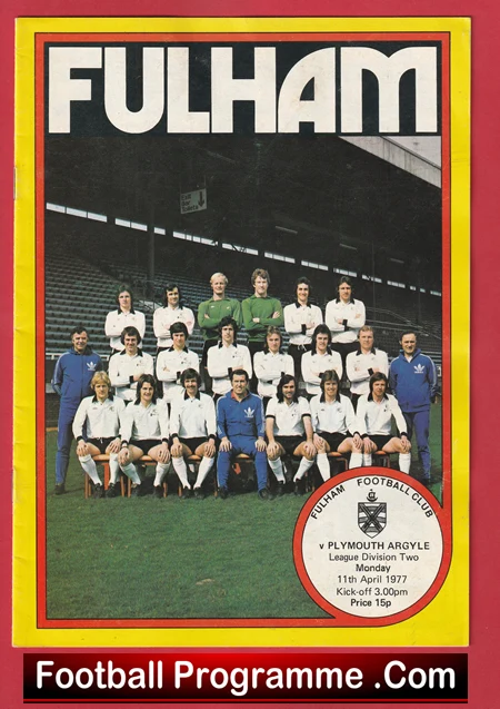 Fulham v Plymouth Argyle 1977 - George Best + Bobby Moore - Image 2