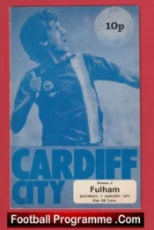 Cardiff City v Fulham 1977 – George Best