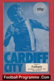 Cardiff City v Fulham 1977 – George Best