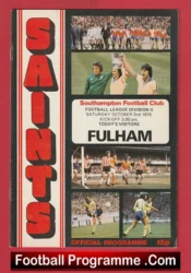 Southampton v Fulham 1976 – George Best Sent Off First Time