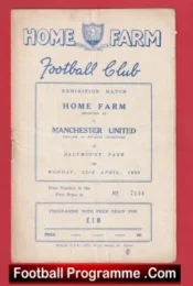 Home Farm v Manchester United 1956 – Busby Babes – Ireland
