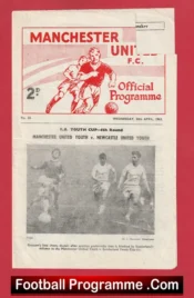 Manchester United v Newcastle United 1963 – George Best Debut Man Utd 1st