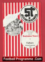 Swindon Town v Fulham 1977 – FA Cup Replay + Moore + George Best