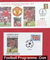 Manchester United George Best Man Utd Special Covers Colletion Royalmail