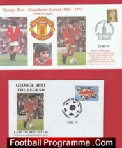 Manchester United George Best Man Utd Special Covers Colletion Royalmail