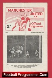 Manchester United v Manchester City 1964 – Youth Semi Final George Best