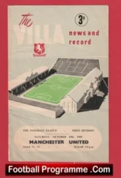 Aston Villa v Manchester United 1955 – The Great Busby Babes