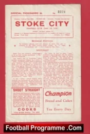 Stoke City v Huddersfield Town 1959 – Denis Law
