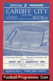 Cardiff City v Huddersfield Town 1958 – Denis Law