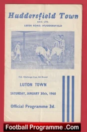 Huddersfield Town v Luton Town 1960 – Denis Law