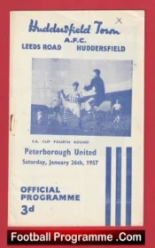 Huddersfield Town v Peterborough United 1957 – Denis Law