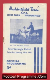 Huddersfield Town v Peterborough United 1957 – Denis Law