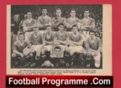 Manchester United Busby Babes Multi Signed Picture 1950s Man Utd