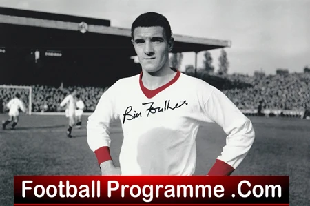 Manchester United Bill Foulkes Autographed Signed Picture Man Utd - Image 2