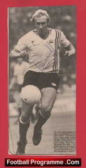 Manchester United Jimmy Greenhoff Signed Autograph Man Utd